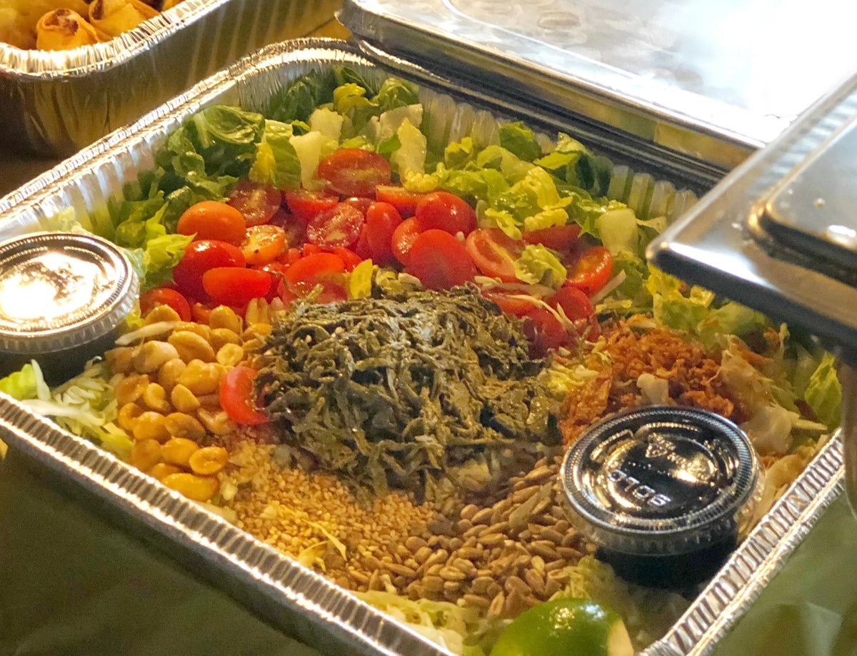 Green Tea Leaves Salad Tray Top Burmese Restaurants.